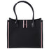 Christian Louboutin Nastroloubi Tote Bag 3245177 Black White Red Canvas